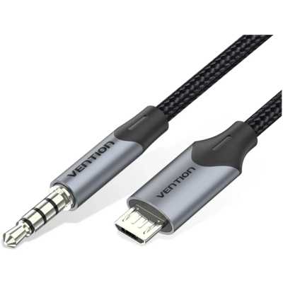 Кабель Vention USB Micro B M/Jack 3,5 mm M - 2 м