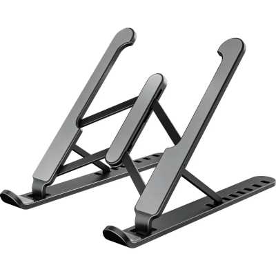 Подставка для ноутбука Buro BU-LS100 260x20x60мм 220г пластик ABS черный