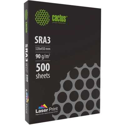 Бумага Cactus CS-LPSRA390500 SRA3/90г/м2/500л./белый для лазерной печати