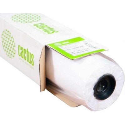 Бумага Cactus Eco CS-LFP80-1067457E 42"(A0+) 1067мм-45.7м/80г/м2/белый CIE155% для струйной печати втулка:50.8мм (2") (упак.:1рул)