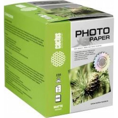 Фотобумага Cactus CS-MA6230500 матовая A6 230 г/м2 500 листов
