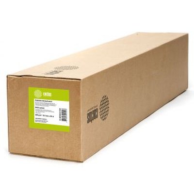 Холст Cactus CS-MC260-91430 914мм-30м/260г/м2/белый матовое синтетика для струйной печати втулка:50.8мм (2")