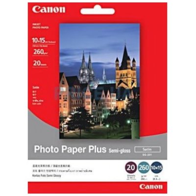Фотобумага CANONПолуглянцевая 260г/м2, A6 (10X15), 50 л.