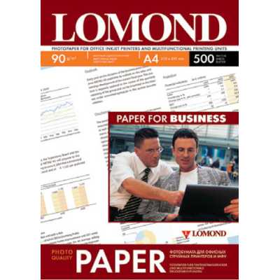 Бумага Lomond 0102131 A4/90г/м2/500л./белый матовое для струйной печати