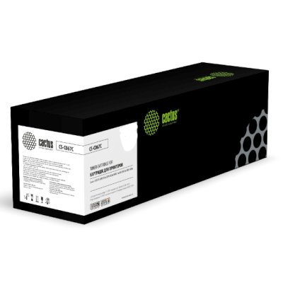 Картридж лазерный Cactus CS-C067C 067C голубой (1250 стр.) для Canon i-SENSYS LBP631Cw/LBP633Cdw/MF651Cw/MF655Cdw/MF657Cdw