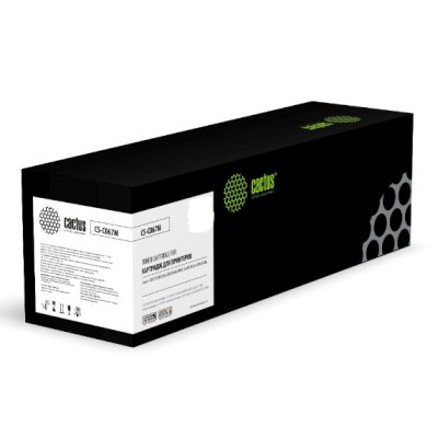 Картридж лазерный Cactus CS-C067M (067M) пурпурный (1250 стр.) для Canon i-SENSYS LBP631Cw/LBP633Cdw/MF651Cw/MF655Cdw/MF657Cdw