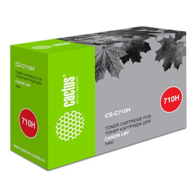 Картридж лазерный Cactus CS-C710H черный (12000 стр.) для Canon LBP3460
