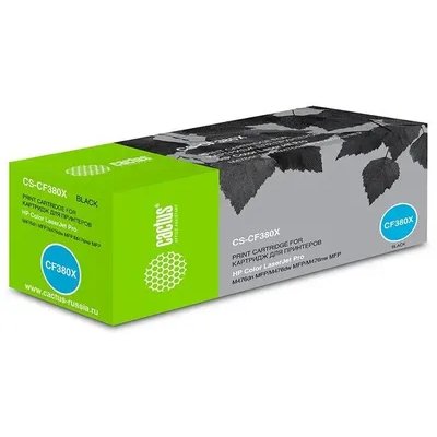 Картридж лазерный Cactus CS-CF380X CF380X черный (4400стр.) для HP LJ Pro M476dn/M476nw/M476dw
