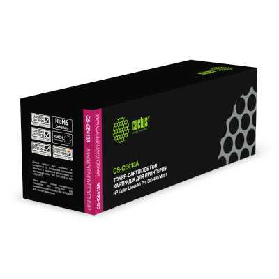 Картридж лазерный Cactus CS-CF413A CF413A пурпурный (2300стр.) для HP LJ M452DW/DN/NW/M477FDW/M477FD