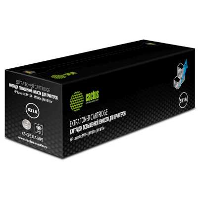Картридж лазерный Cactus CS-CF531A-MPS CF531X голубой (2700стр.) для HP CLJ Pro M154a/M154nw/MFP M18