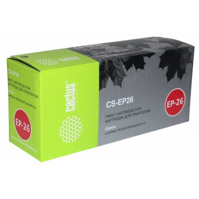 Картридж лазерный Cactus CS-EP26 EP-27 черный (2500стр.) для Canon LB MF5630/MF5650/MF3110