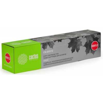 Картридж лазерный Cactus CS-EXV12 C-EXV12 черный (24000стр.) для Canon IR3035/3045/3530