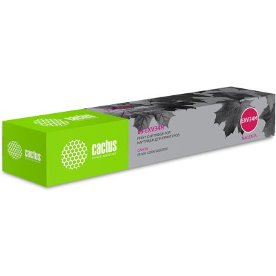 Картридж лазерный Cactus CS-EXV34M C-EXV34 M пурпурный (19000стр.) для Canon IR Advance C2030L/C2030