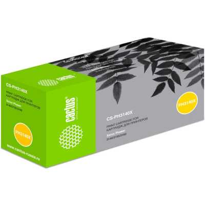 Картридж лазерный Cactus CS-PH3140X 108R00909 черный (2500стр.) для Xerox Phaser 3140/3155/3160