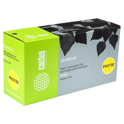 Картридж лазерный Cactus CS-PH3150 109R00747 черный (5000стр.) для Xerox Phaser 3150/3150b/3150n/315