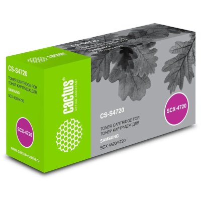 Картридж лазерный Cactus CS-S4720 (SCX-4720D3) черный (3000 стр.) для Samsung SCX-4520/4720/4720F/4720FN