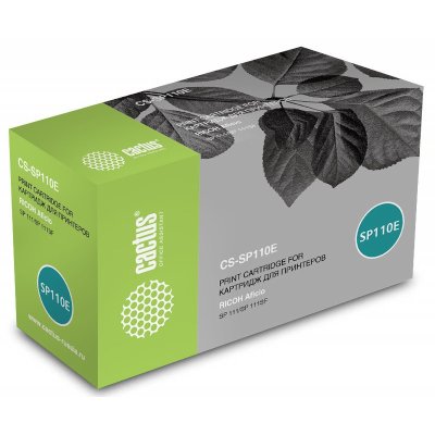 Картридж лазерный Cactus CS-SP110E 407442 черный (2000стр.) для Ricoh Aficio SP 111/SP 111SF