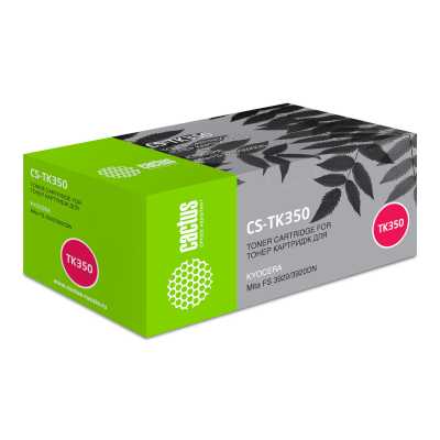 Картридж лазерный Cactus CS-TK350 черный (15000 стр.) для Kyocera Mita FS 3920/3920DN