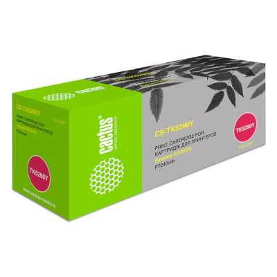 Картридж лазерный Cactus CS-TK5290Y TK-5290Y желтый (13000стр.) для Kyocera Ecosys P7240cdn