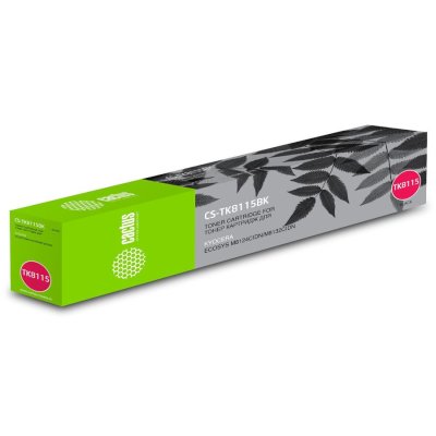 Картридж лазерный Cactus CS-TK8115BK TK-8115BK черный (12000стр.) для Kyocera Mita Ecosys M8124cidn/