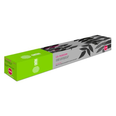 Картридж лазерный Cactus CS-TK895M пурпурный (6000 стр.) для Kyocera Mita FS C8020/C8020MFP/C8025/C8025MFP