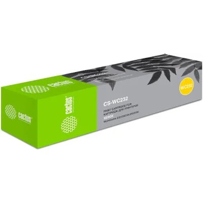 Картридж лазерный Cactus CS-WC232 006R01046 черный (32000стр.) для Xerox WC 232/238/245/255/5030