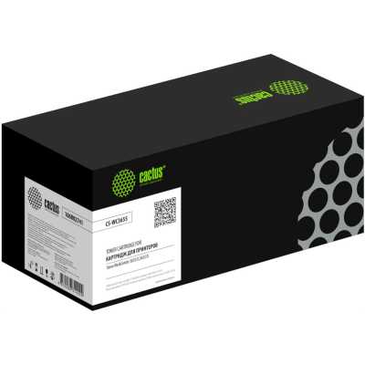 -/ Картридж лазерный Cactus CS-WC3655 106R02741 черный (25900стр.) для Xerox Workcentre 3655
