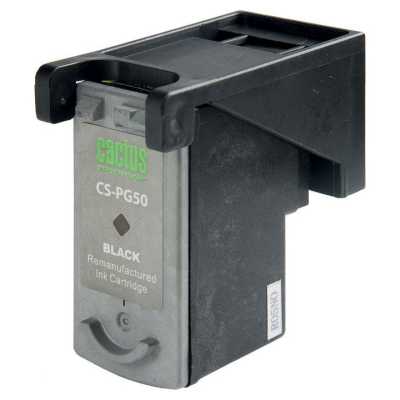 Картридж струйный Cactus CS-PG50 PG-50 черный (18мл) для Canon Pixma MP150/MP160/MP170/MP180/MP450/M