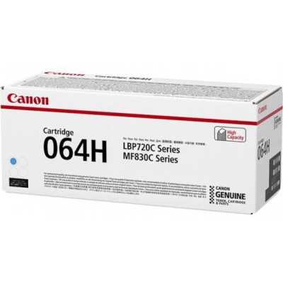 Картридж CANON 064H C голубой, увеличенной емкости 4936C001