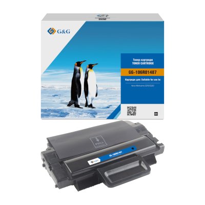Тонер-картридж G&G GG-106R01487 черный, 4100 стр., для Xerox WorkCentre 3210/3220