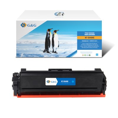 Картридж лазерный G&G GG-C046HC голубой (5000стр.) для Canon LBP 653Cdw/654Cx, MF731Cdw/MF732Cdw/MF733Cdw/734Cdw/735Cx
