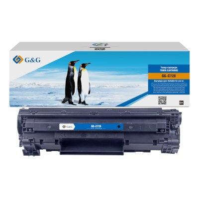 Картридж лазерный G&G GG-C728 черный (2100стр.) для Canon i-Sensys MF4410/4420/4430/4450/4550D/4570/