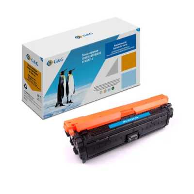 Картридж лазерный G&G GG-CE271A голубой (15000стр.) для HP LJ Ent CP5525