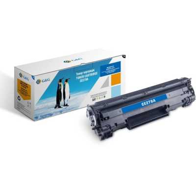 Картридж лазерный G&G GG-CE278A черный (2100стр.) для HP LJ Pro P1560/P1566/P1606dn/M1536dnf MFP