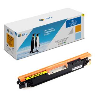Картридж лазерный G&G GG-CE312A CE312A желтый (1000стр.) для HP LaserJet Pro MFP M175nw/CP1025/1025n