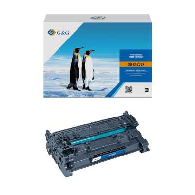 Картридж лазерный G&G GG-CF259X (есть ограничения по прошивке) черный (10000стр.) для HP LJ M304/M404/MFP M428
