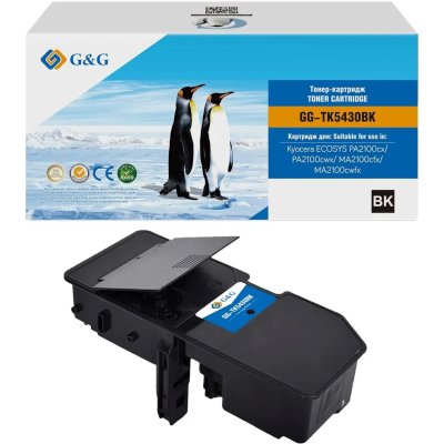 Картридж лазерный G&G GG-TK5430BK TK-5430K черный (1250стр.) для Kyocera Ecosys PA2100cx/PA2100cwx/M