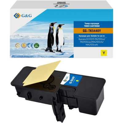 Картридж лазерный G&G GG-TK5440Y TK-5440Y желтый (2400стр.) для Kyocera ECOSYS PA2100cx/PA2100cwx/MA