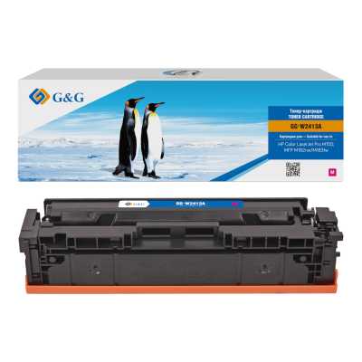 Картридж лазерный G&G GG-W2413A пурпурный (850стр.) для HP Color LaserJet Pro M155;MFP M182nw/M183fw