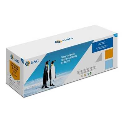 Картридж лазерный G&G NT-CF351A голубой (1000 стр.) для HP CLJ Pro MFP M176/M176FN/M177/M177FW