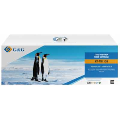 Картридж лазерный G&G NT-TK1130 черный (3000 стр.) для Kyocera FS-1030MFP/1130MF/1130MFP/1130DP