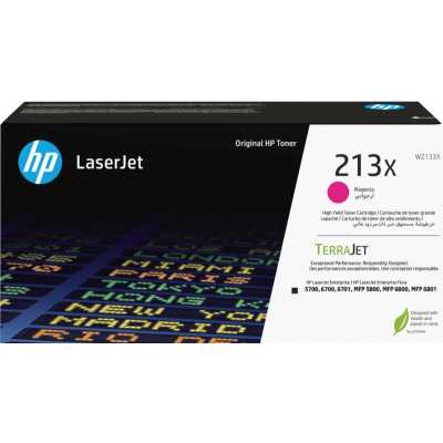 Картридж лазерный HP 213X Magenta High Yield Original LaserJet Toner Cartridge