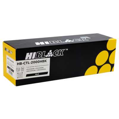 Картридж Hi-Black (HB-CTL-2000HBK) для Pantum P2200DW/CP2200DN/CM2200FDW/CM2200FDN, Bk, 3,5K