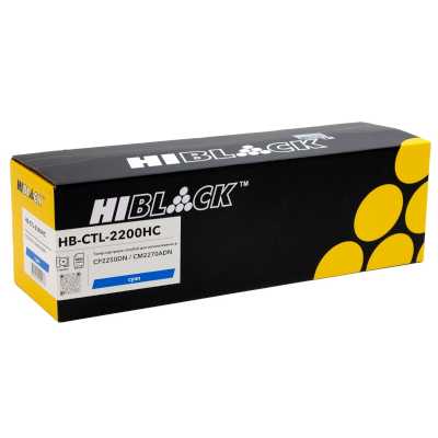 Картридж Hi-Black (HB-CTL-2200HC) для Pantum CP2250DN/CM2270ADN, C, 3,5K