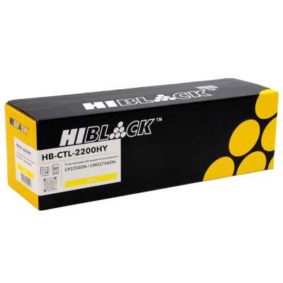 Картридж Hi-Black (HB-CTL-2200HY) для Pantum CP2250DN/CM2270ADN, Y, 3,5K