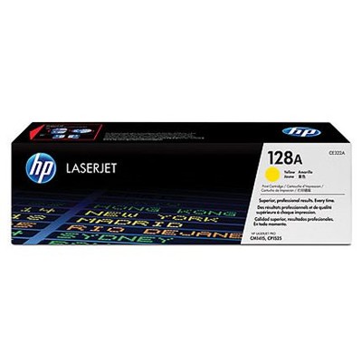 Картридж лазерный HP 128A CE322A желтый (1300стр.) для HP CM1415/CP1525