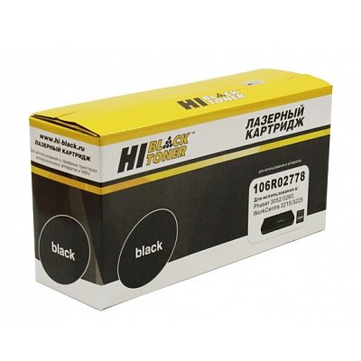 Картридж лазерный Hi-Black HB-106R02778 для Xerox Phaser 3052 3260 WC 3215 3225 (3000стр.) новая про