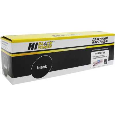 Картридж лазерный Hi-Black HB-46508736 для OKI C332 MC363 Bk (3500стр.)