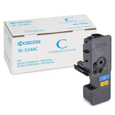 Картридж лазерный Kyocera 1T02R7CNL0 TK-5240C голубой (3000стр.) для Kyocera P5026cdn/cdw M5526cdn/c