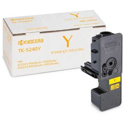 Картридж лазерный Kyocera 1T02R7ANL0 TK-5240Y желтый (3000стр.) для Kyocera P5026cdn/cdw M5526cdn/cd